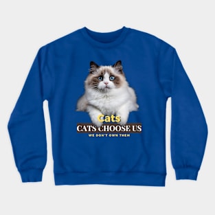 Cat Lover Crewneck Sweatshirt